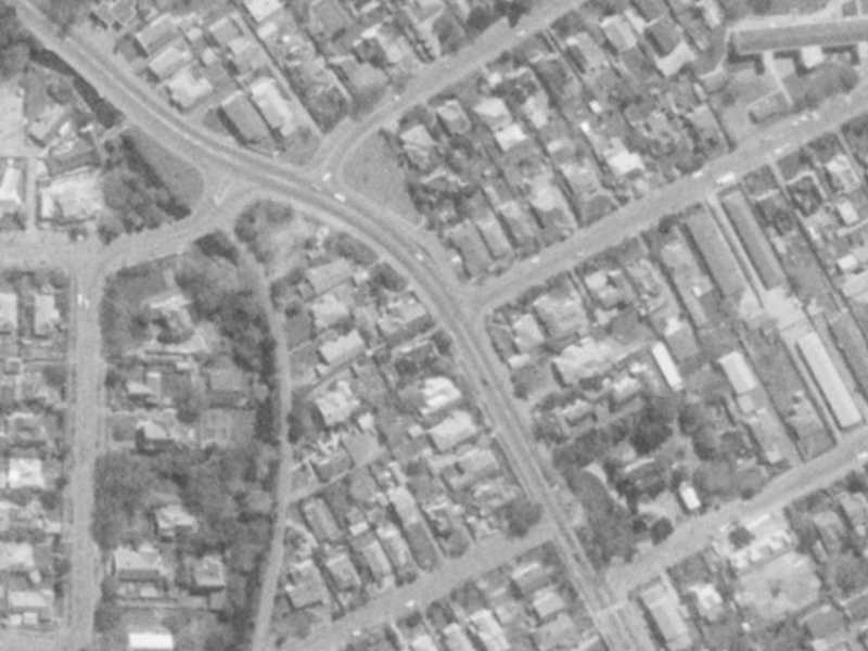 119 Rossall Street from the air, 1975-1979