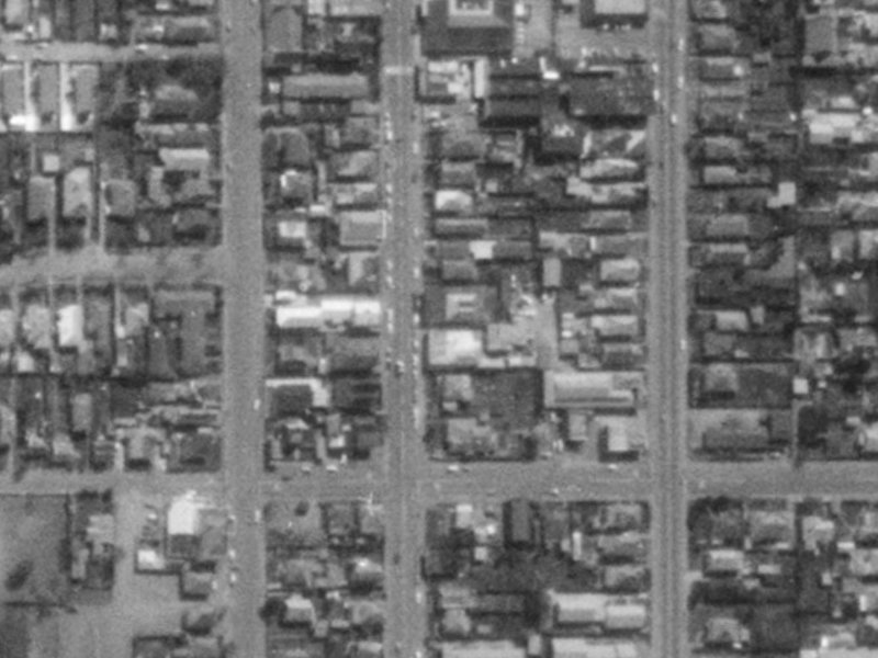 1036A Colombo Street from the air, 1975-1979