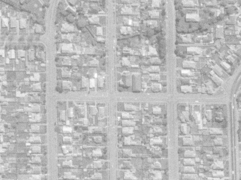 57 Petrie Street from the air, 1975-1979