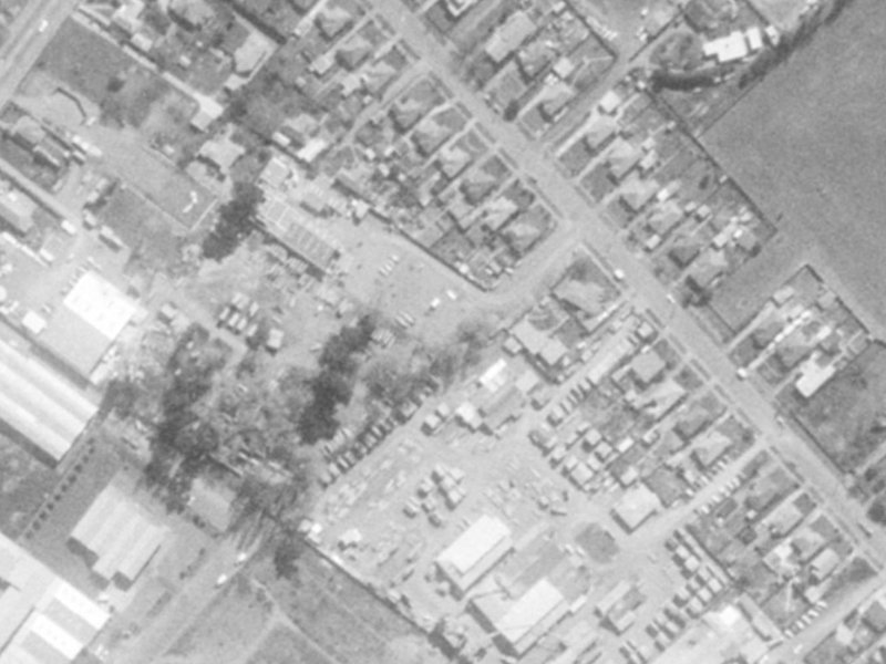 45 Tahuna Street from the air, 1975-1979