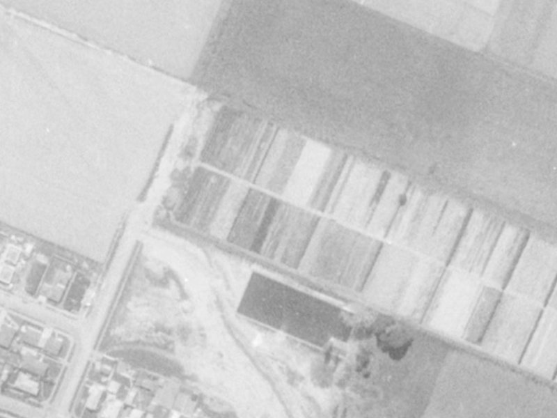 Thoresby Mews from the air, 1975-1979