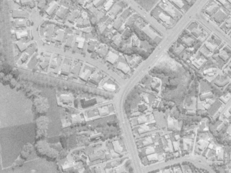 1 Tuirau Place from the air, 1975-1979