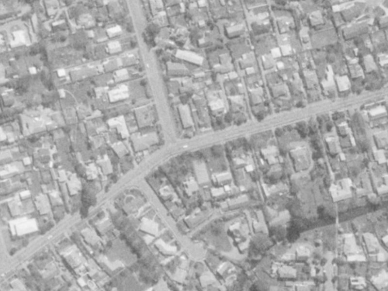 59 Glandovey Road from the air, 1975-1979