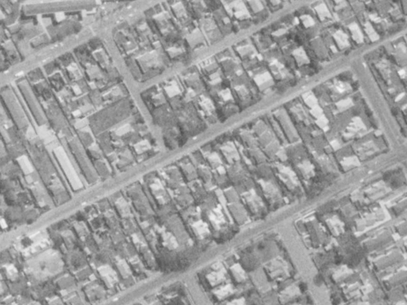 48 Office Road from the air, 1975-1979