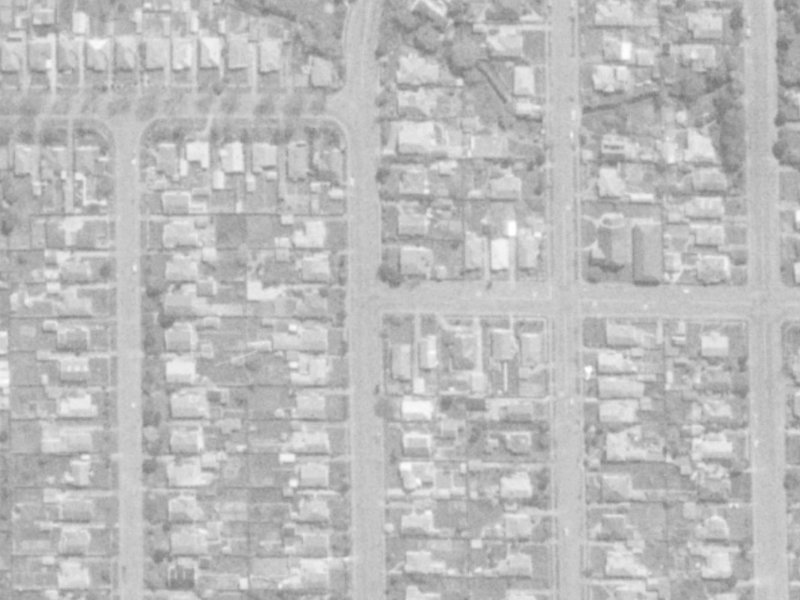 9 Randall Street from the air, 1975-1979