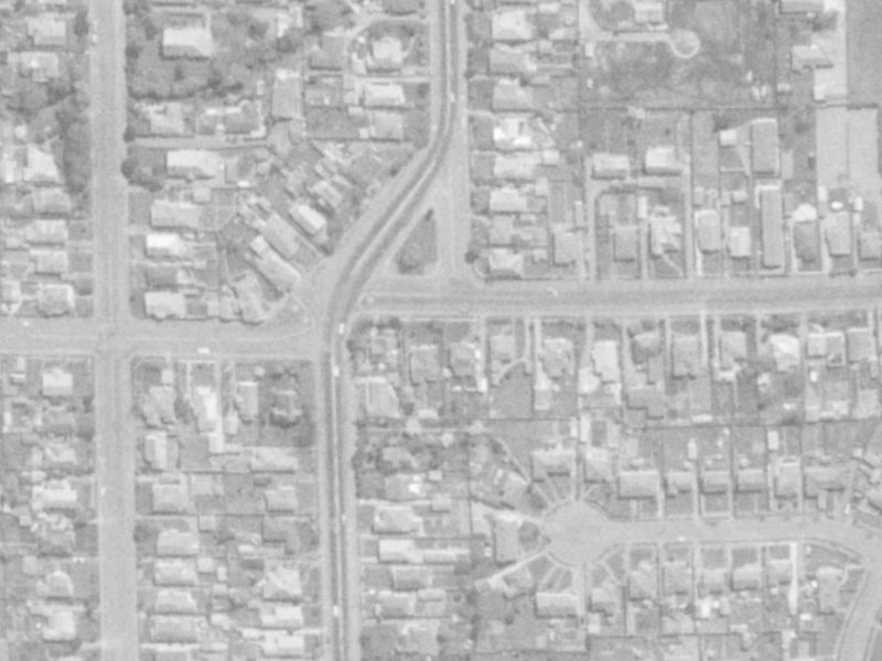 6 Medway Street from the air, 1975-1979