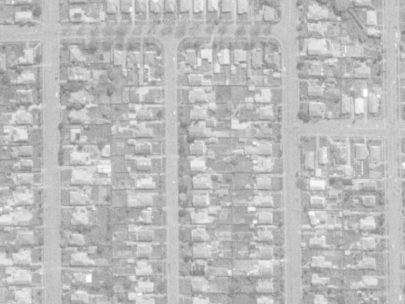 44 Nicholls Street from the air, 1975-1979