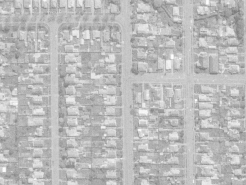 47 Stapletons Road from the air, 1975-1979
