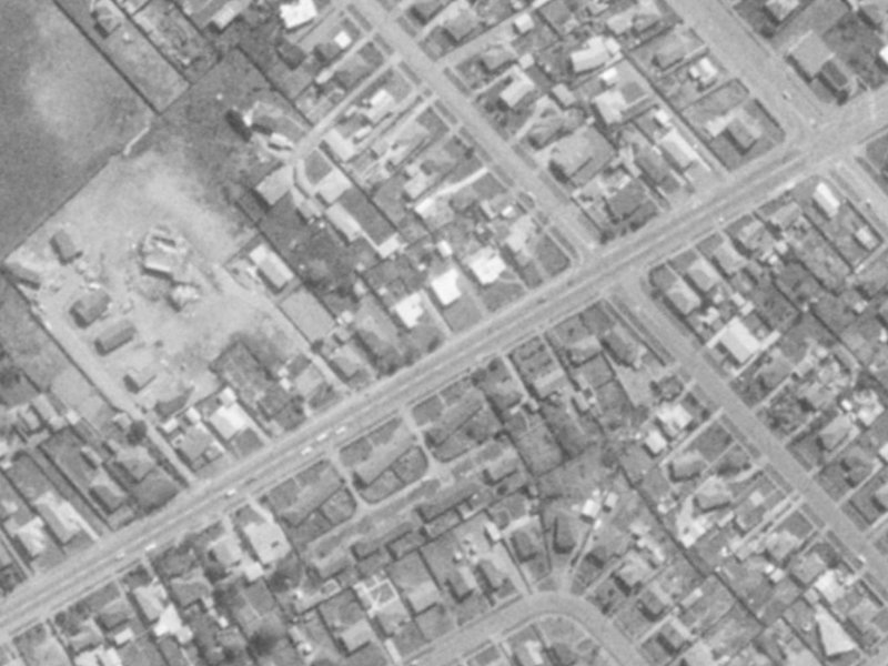 401 Pages Road from the air, 1975-1979