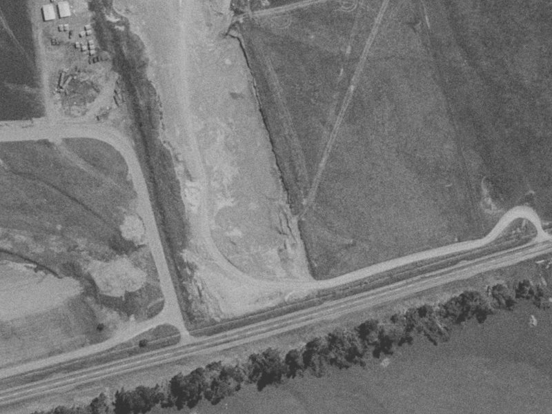 445 W Coast Road from the air, 1975-1979