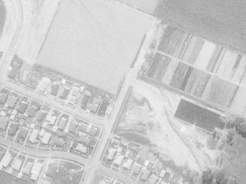 13 Apsley Drive from the air, 1975-1979