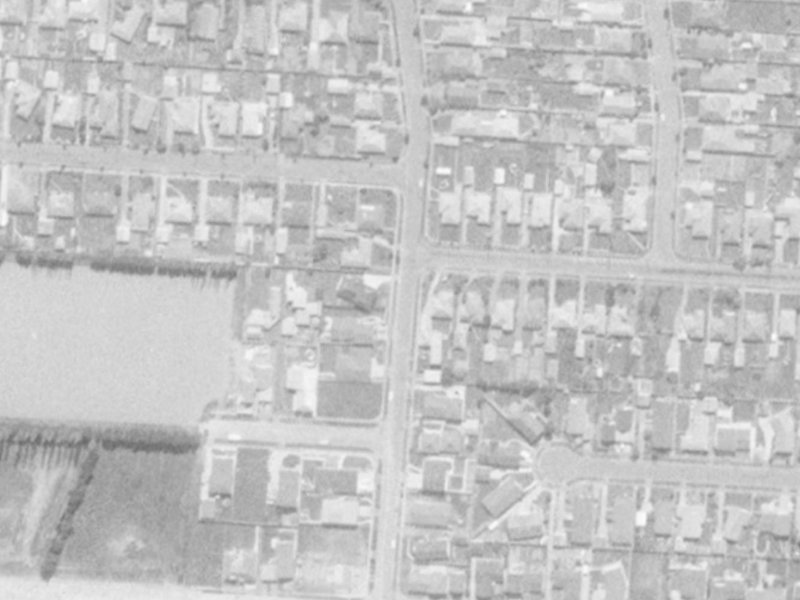 17 Radbrook Street from the air, 1975-1979