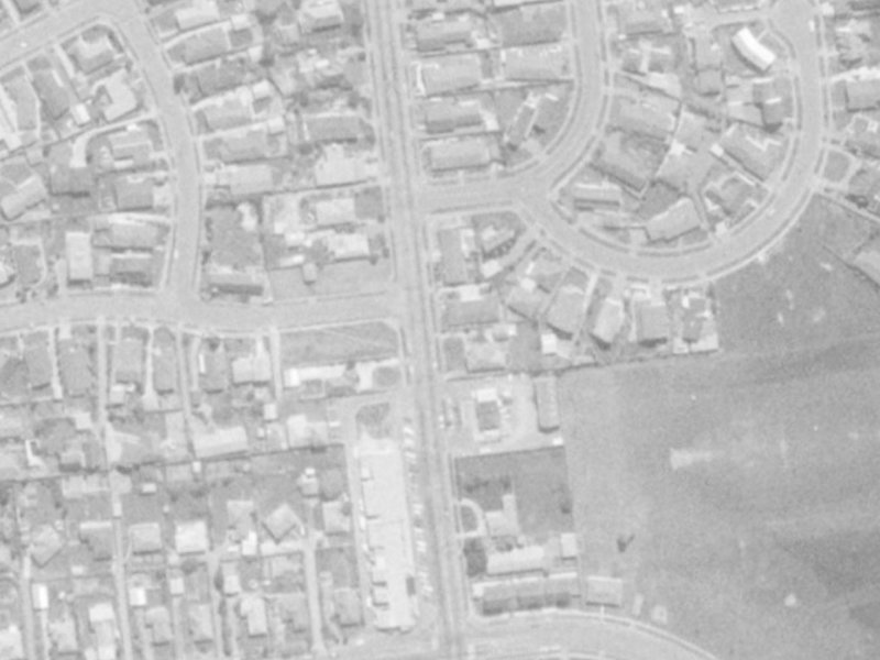 198A Waimairi Road from the air, 1975-1979