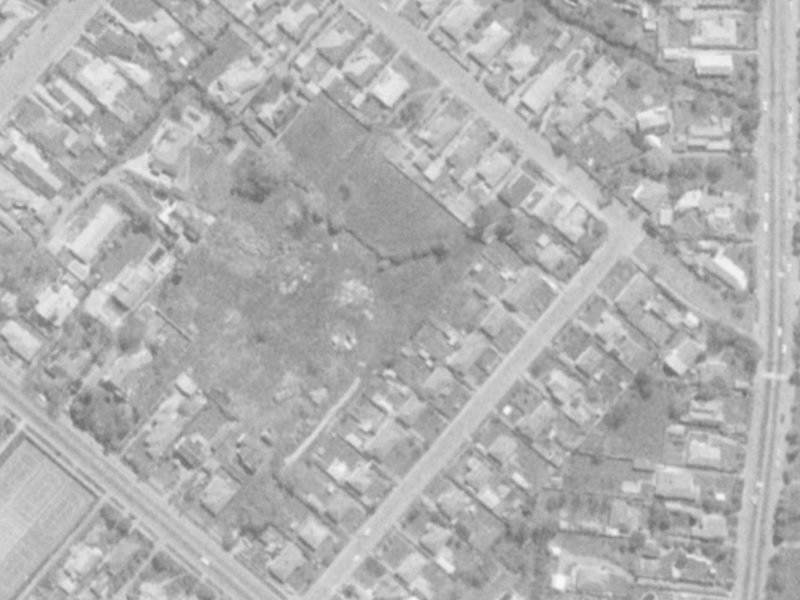 Harrods Ct from the air, 1975-1979