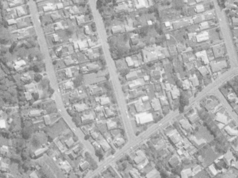 7 Bryndwr Road from the air, 1975-1979