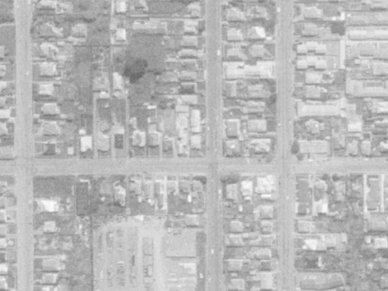 131 Canon Street from the air, 1975-1979