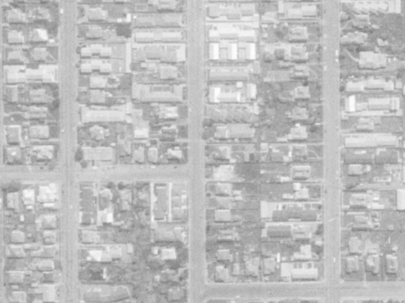 110 Geraldine Street from the air, 1975-1979