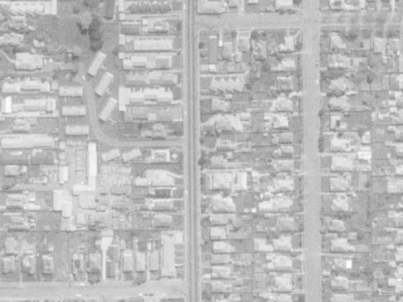 62 Hills Road from the air, 1975-1979
