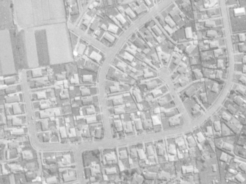 47 Landy Street from the air, 1975-1979
