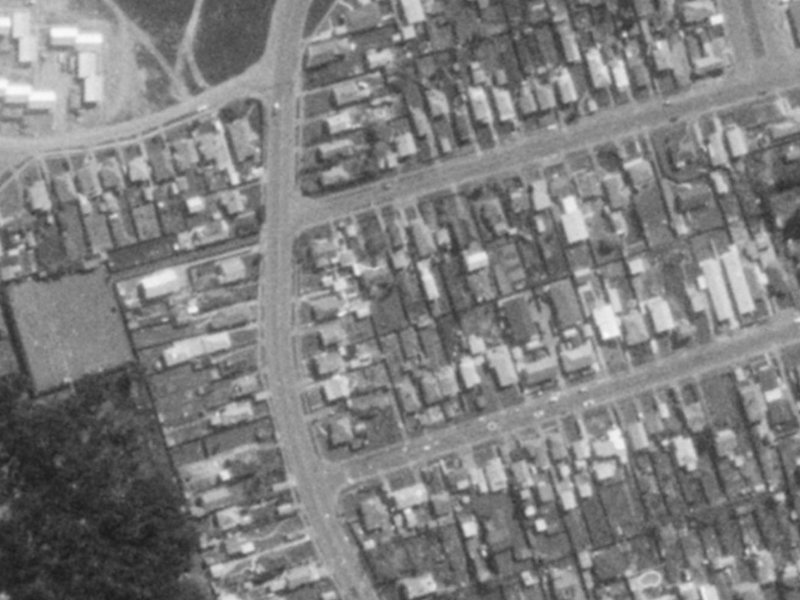 45 Union Street from the air, 1975-1979