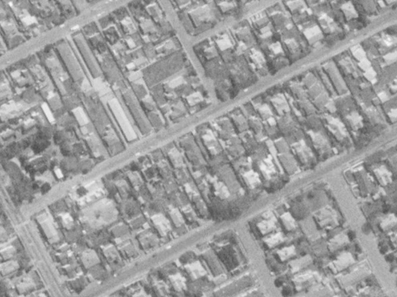 36 Office Road from the air, 1975-1979