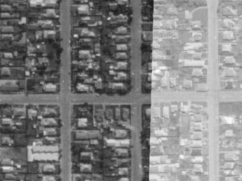 71 Canon Street from the air, 1975-1979