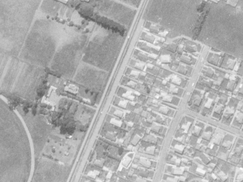 68 Russley Road from the air, 1975-1979