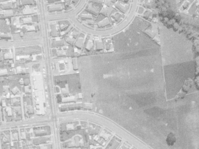 10 Gothic Place from the air, 1975-1979