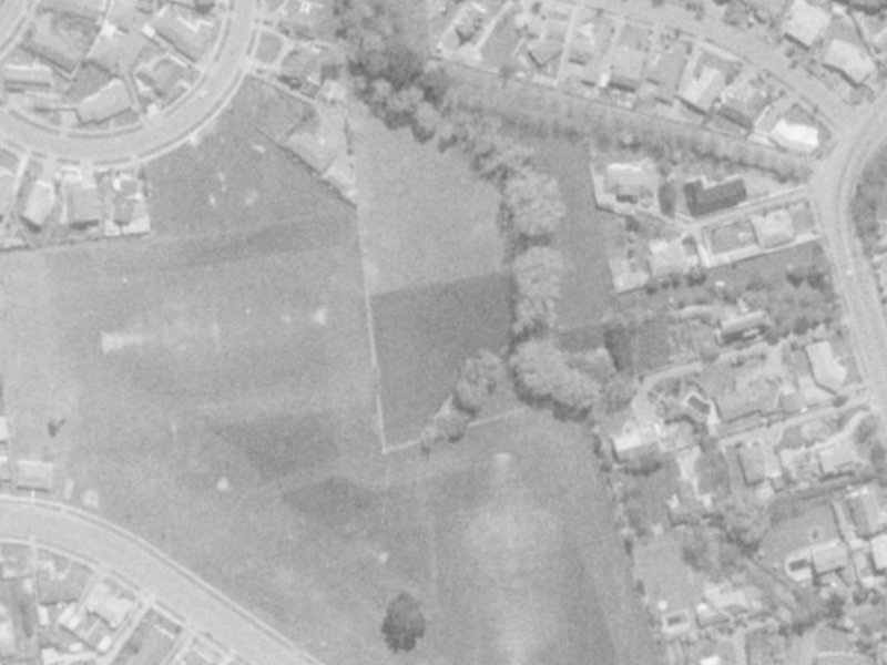 18 Swanleigh Place from the air, 1975-1979