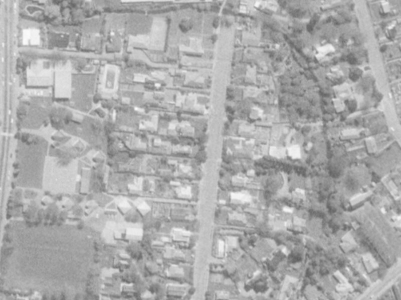 35A Waiwetu Street from the air, 1975-1979