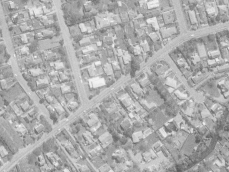 45 Glandovey Road from the air, 1975-1979