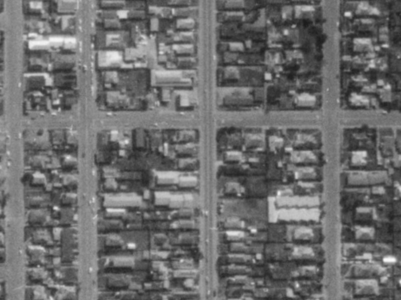 99 Sherborne Street from the air, 1975-1979