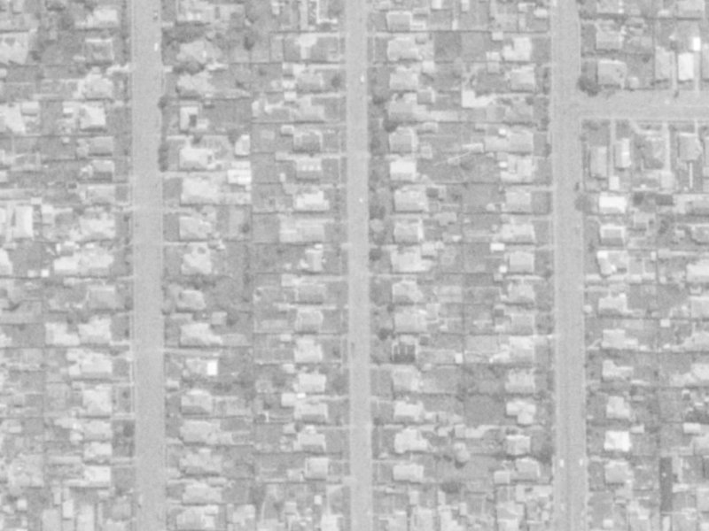 32 Nicholls Street from the air, 1975-1979