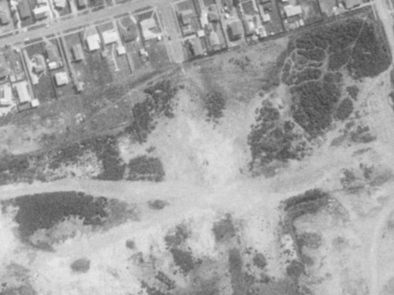 14 Morganwood Street from the air, 1975-1979