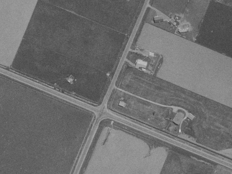 Hasketts Road from the air, 1975-1979