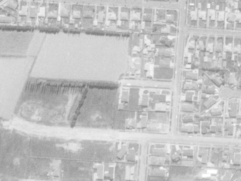 9 Hawkswood Place from the air, 1975-1979