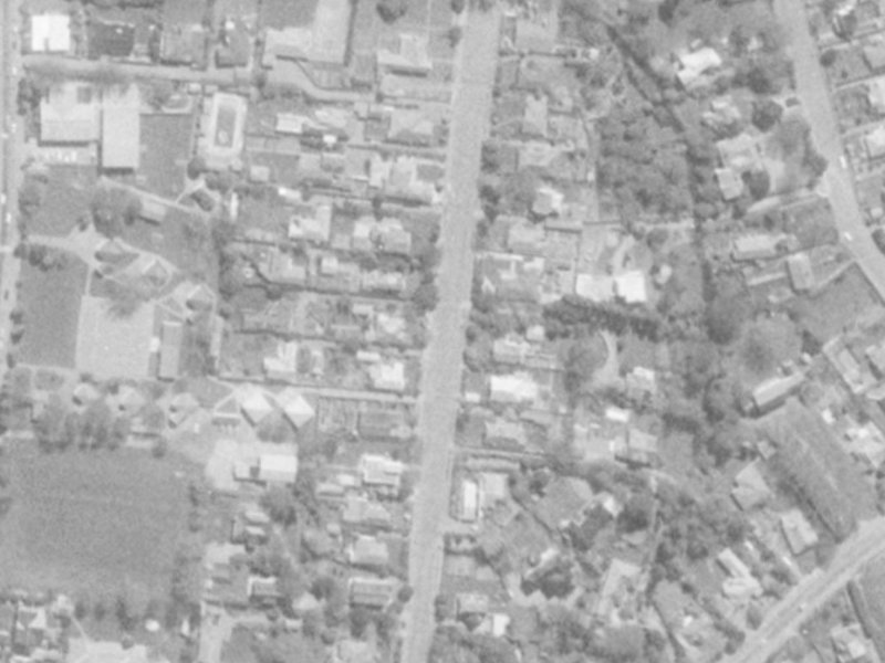 33A Waiwetu Street from the air, 1975-1979