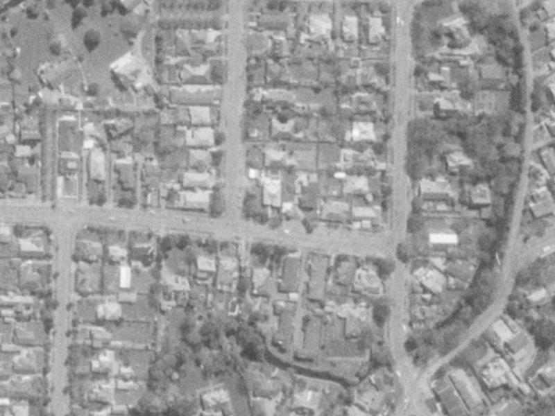 10 Wroxton Terrace from the air, 1975-1979
