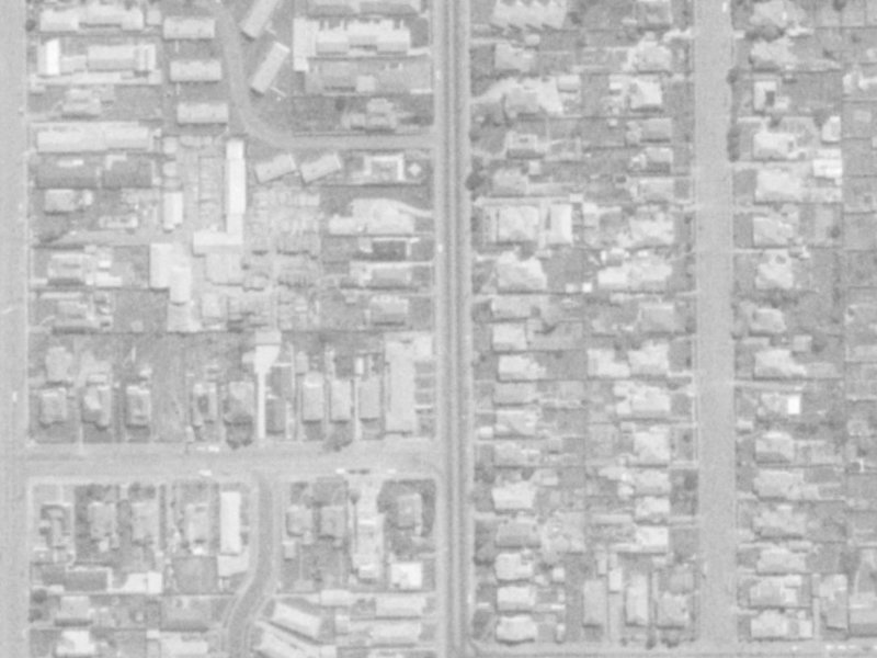 47 Hills Road from the air, 1975-1979