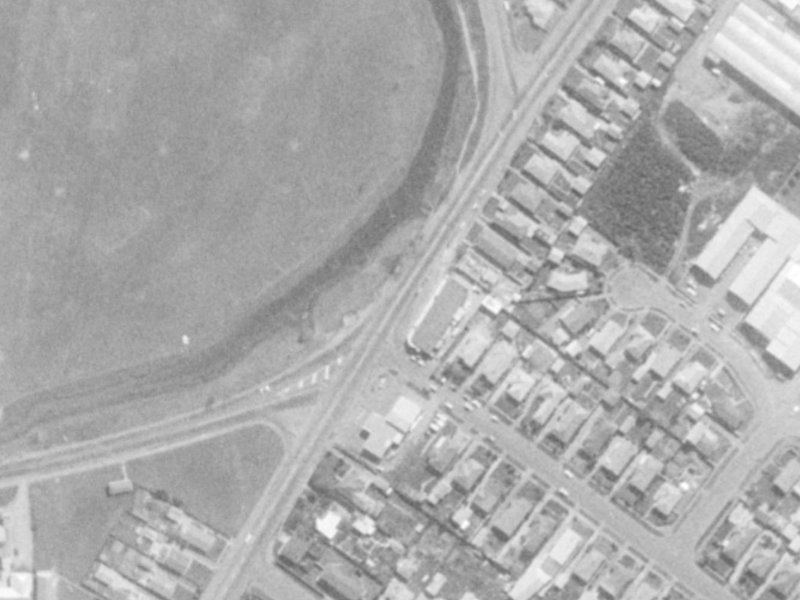 84a Wainoni Road from the air, 1975-1979