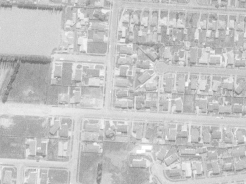 4 Radbrook Street from the air, 1975-1979
