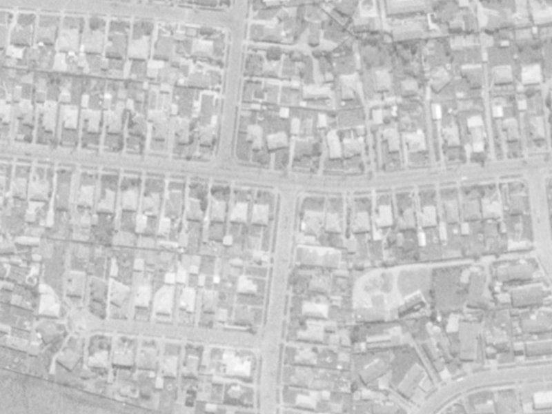 107 Maidstone Road from the air, 1975-1979