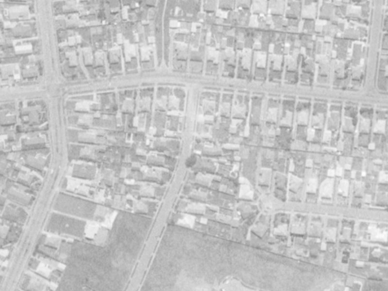 2 Westmont Street from the air, 1975-1979