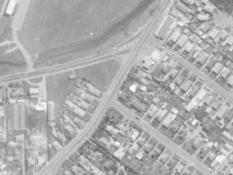 68 Wainoni Road from the air, 1975-1979