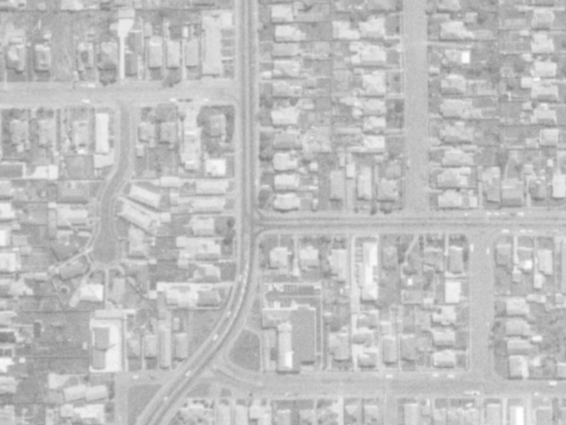 3 North Avon Road from the air, 1975-1979