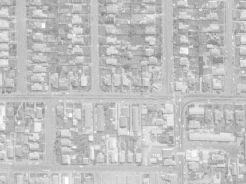55 North Avon Road from the air, 1975-1979