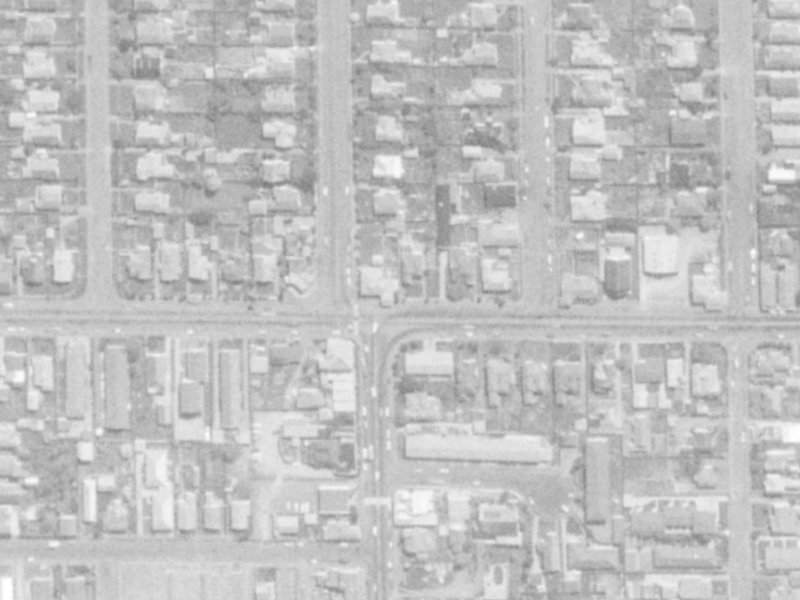 75 North Avon Road from the air, 1975-1979
