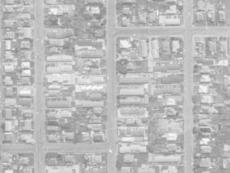 66 Geraldine Street from the air, 1975-1979