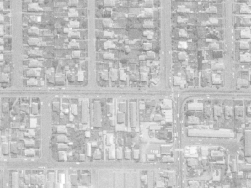 56 N Avon Road from the air, 1975-1979