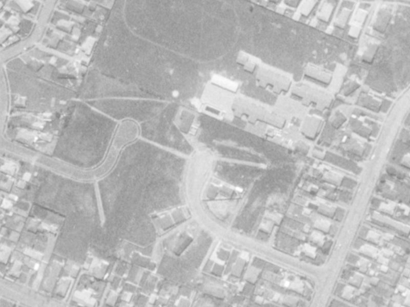 30 Wyatt Place from the air, 1975-1979